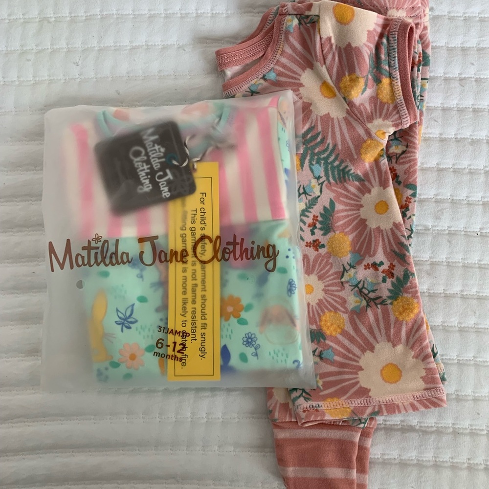 Matilda Jane Baby Pajamas 6-12 months
